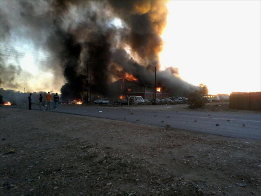 Photos from Protests at Beitbridge Border @StanfromIBF