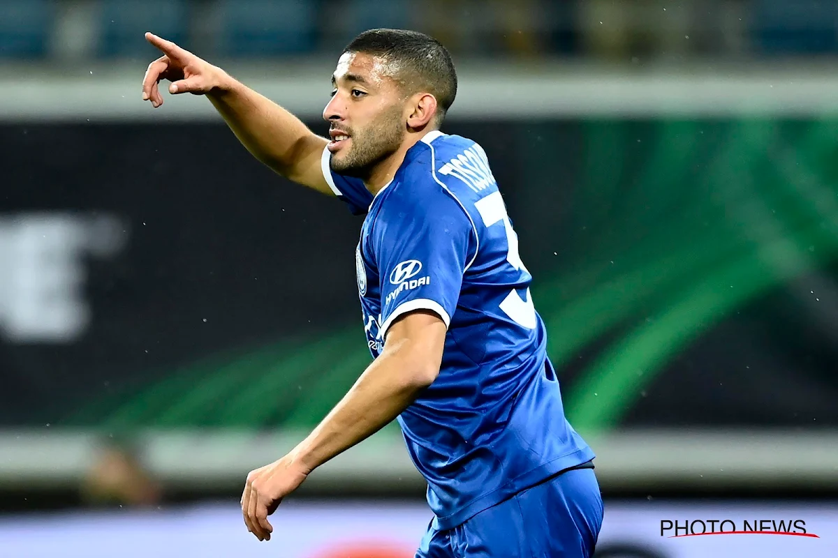 Tarik Tissoudali impérial avec La Gantoise : "J'aurais pu marquer plus de buts"