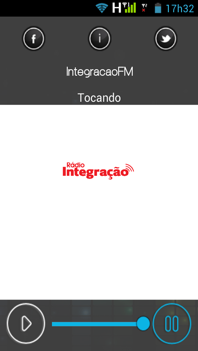 Rádio Integração FM Screen 2