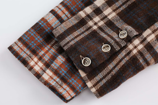Title 5, Japanese Trendy Plaid Suit Jacket for Men, styl...