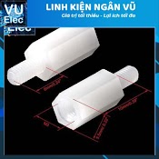 Cọc Nhựa M3 Dài 5 - 20Mm (Đực Cái)