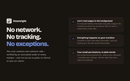 Downright — Copy Any Page as Markdown for AI screenshot 4