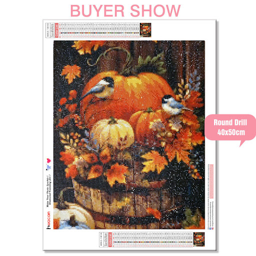 Title 4, Full Square Diamond Painting Kit Bird Embroider...