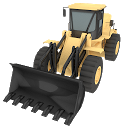 Bulldozer Driving 3D mobile app icon