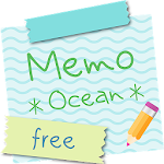 Cover Image of Download Sticky Memo Notepad *Ocean* Free 2.0.1 APK