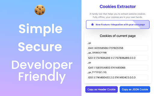 Cookies Extractor
