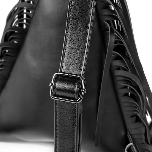 Title 3, European and American Punk PU Leather Womens B...