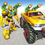 Cover Image of Download Monster Truck Racing Games: Transform Robot games 1.0.1 APK