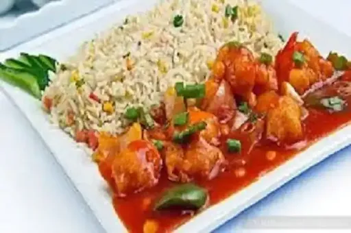 Chicken Manchurian Rice