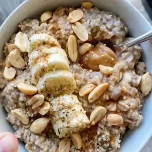 Oats Peanut Butter Banana