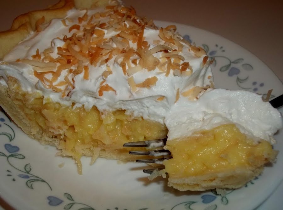 Toasted Coconut Cream Pie Cassies Just A Pinch Recipes