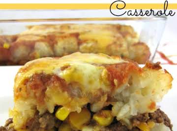 Taco Tater Tot Casserole!