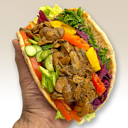 Vegan Mushroom Shawarma Wrap