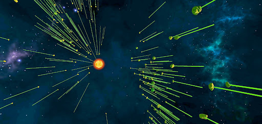 Screenshot Galaxy Space Simulator 3D