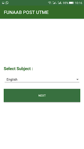 FUNAAB Post-UTME OFFLINE App - Face Your Book