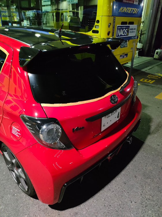 ヴィッツのガラス研磨剤・洗車に関するカスタム事例の投稿画像4枚目