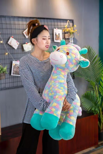 Title 1, Cute Sika deer pillow plush toy doll. Soft, cud...