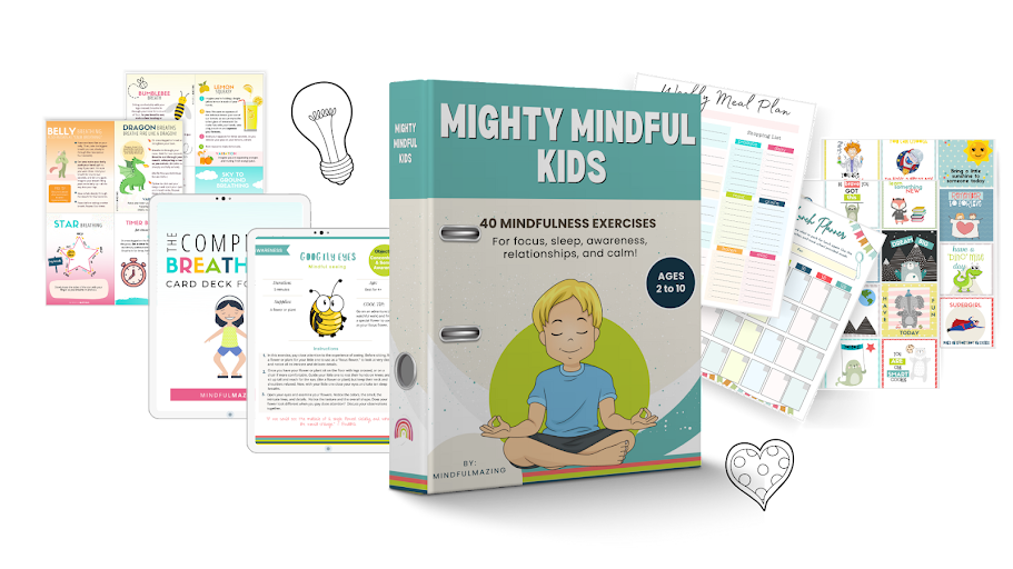 Printable Mindful Positive Affirmation Coloring Sheets for Children Ages  3-10