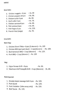 Sausage House menu 4