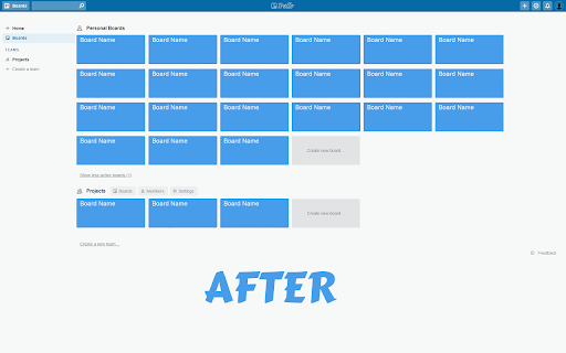 Fix Trello Boards Width