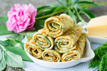 Dill Cheese Pancakes - recipe on Niftyrecipe.com
