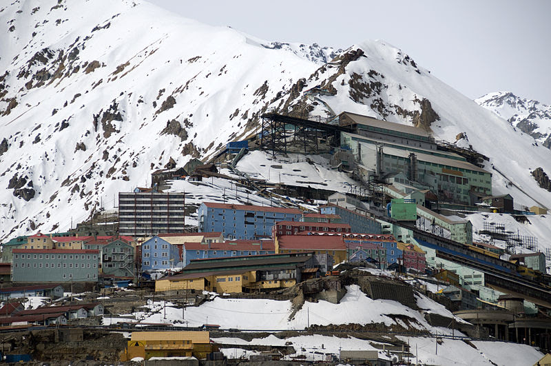 Sewell, a cidade mineira abandonada nos Andes