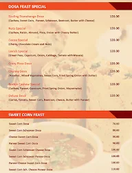 Dosa Feast menu 1