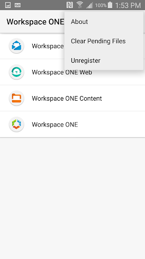 Screenshot Send - Workspace ONE