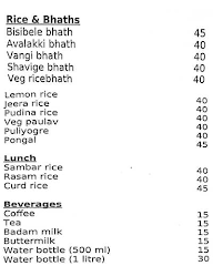 Slv Refreshment menu 2