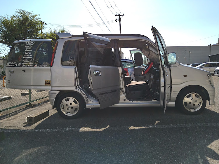 ムーヴカスタムのあなたの燃費はどれくらい？・台風に気をつけて下さい・~Initial☆D family~・L-ﾌｧﾐﾘｰ(light car family)に関するカスタム事例の投稿画像2枚目