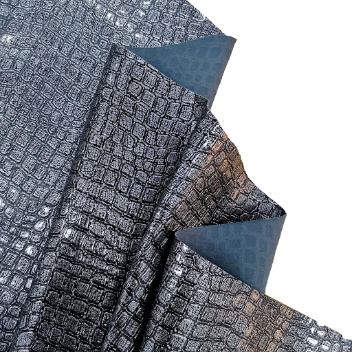 Title 4, Highlighter Embossed Film Crocodile PU Bright L...
