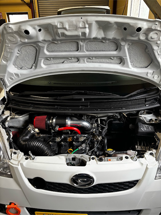 ミラバンのおおとよヒルクライム・染めQ・瀬戸内海サーキット・ミラバン・夢の42秒台に関するカスタム事例の投稿画像2枚目