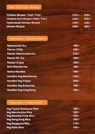 Hotel Shreeraj menu 2