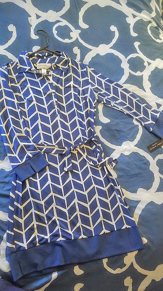 September Stitch Fix Box, Donna Morgan Marlow Jersey Shirt Dress