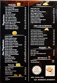 Burger Home menu 2