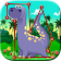 Dinosaur Kids Connect the Dots icon