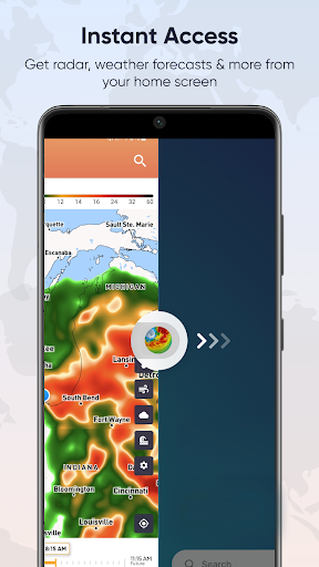 Screenshot Live Weather Radar Launcher