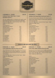 Kandozz Biryani menu 3