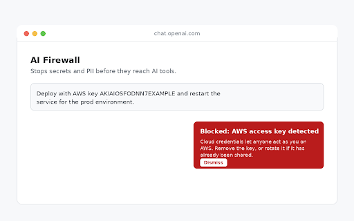 AI Firewall screenshot 1