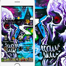 Skull Graffiti Wallpaper Theme Apps On Google Play