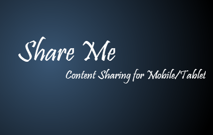 Share me - Content sharing for Mobile/Tablet small promo image