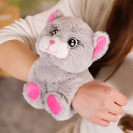Title 4, Cute Animal Bracelet Plush Toy, Soft and Huggab...