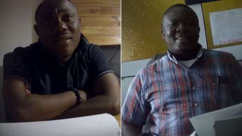 Professor Ransford Gyampo (L) and Dr Paul Kwame Butakor deny wrongdoing