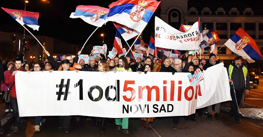 Protest u Novom Sadu najmasovniji do sada