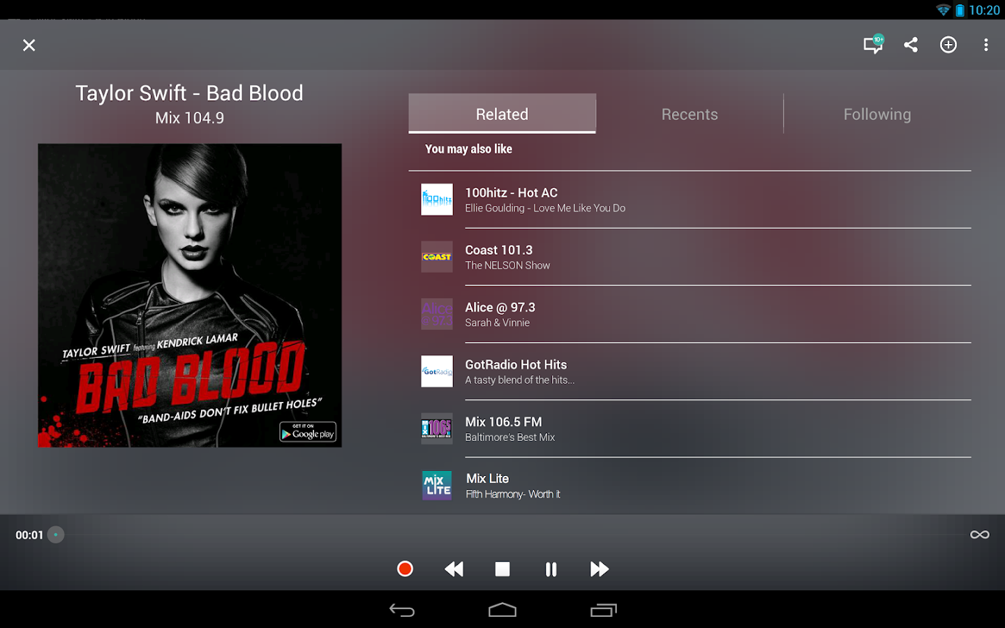 TuneIn Radio Pro - Live Radio Screenshot 5