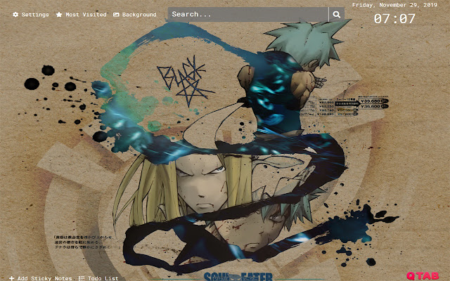 Soul Eater Wallpapers HD New Tab Theme