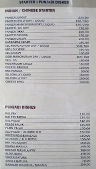 Hotel Kalpana menu 5