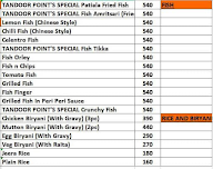 Tondoor Point menu 4