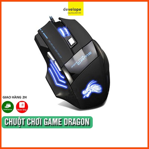 Chuột Chơi Game Có Dây Mn79, Chuột Gaming Mouse 3200Dpi Chơi Game Thiết Kế Design Giá Rẻ