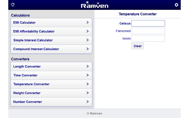 Temperature Converter chrome extension